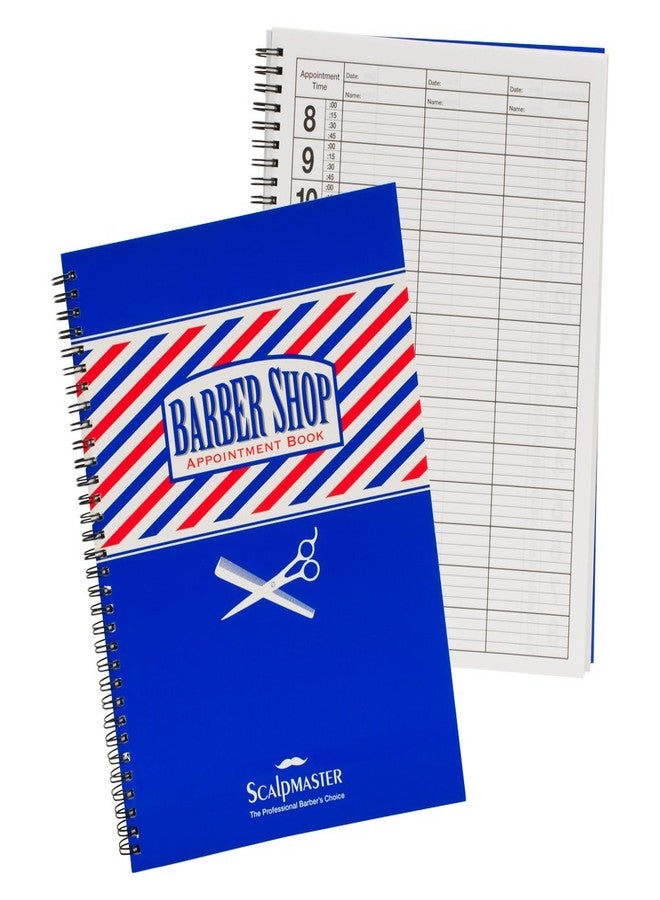 Burmax SCALPMASTER 3 Column Barber Appointment Book - Image 1