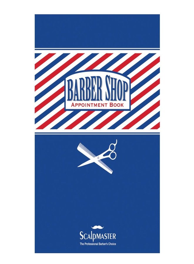 Burmax SCALPMASTER 3 Column Barber Appointment Book - Image 2