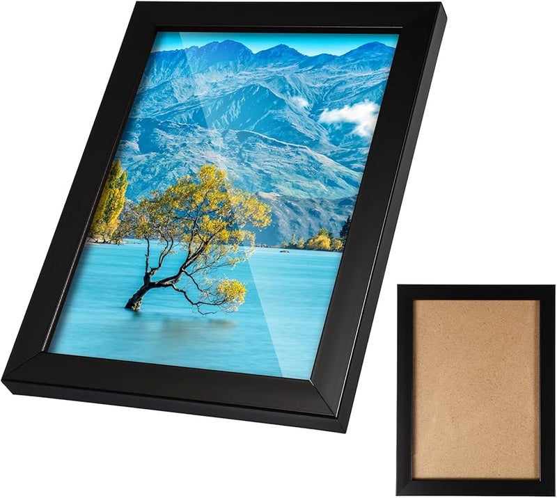 Black Wall Decor Picture Frames Set 23 Pcs Multi Photo Collage For Home Office - Image 1