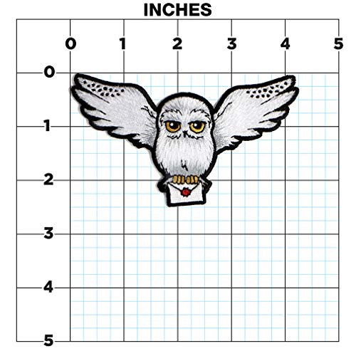 Ata-Boy Harry Potter Patch, Hedwig Iron On Patches - Harry Potter Gifts & Merchandise - Image 3