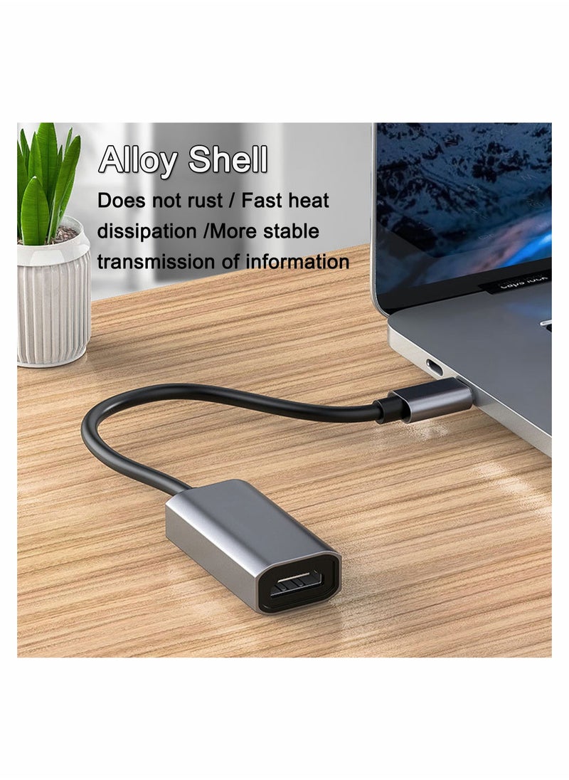 SYOSI USB Type C to HDMI Adapter Type-C Converter 60Hz 4K Resolution Compatible with MacBook Pro 2019/2018/2017, Air Galaxy XPS15 Surface Book and More  - Image 2