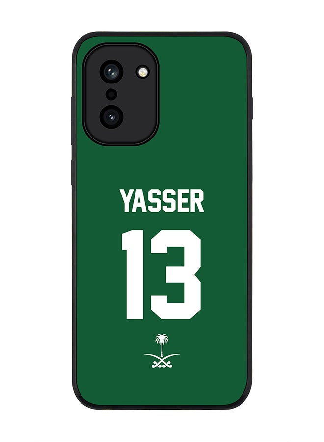 For OnePlus 15R Case,Slim fit Camera Protection, Shockproof Thin Phone cover  - Football - Saudi Arabia - Yasser