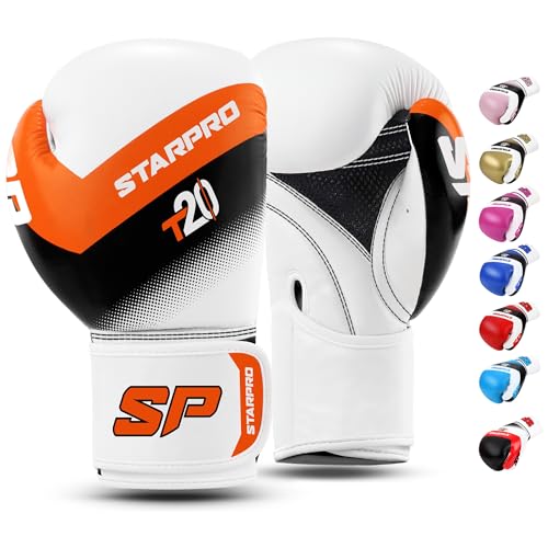 Starpro Boxing Gloves with Wrist Support Protection Sparring Training Bag Gloves for Men Women 8oz 10oz 12oz 14oz 16oz - Image 1