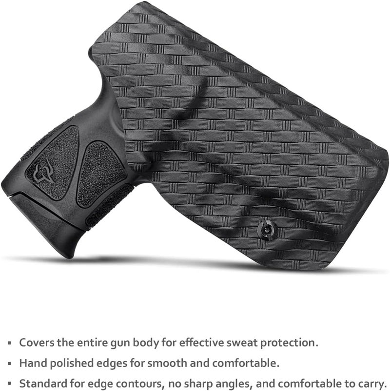POLE.CRAFT Taurus G3C G2C Holster IWB Kydex Holster Taurus G3C / G2C / G2S / PT111 / PT140 9mm/.40- Inside Waistband Concealed Carry - Image 3