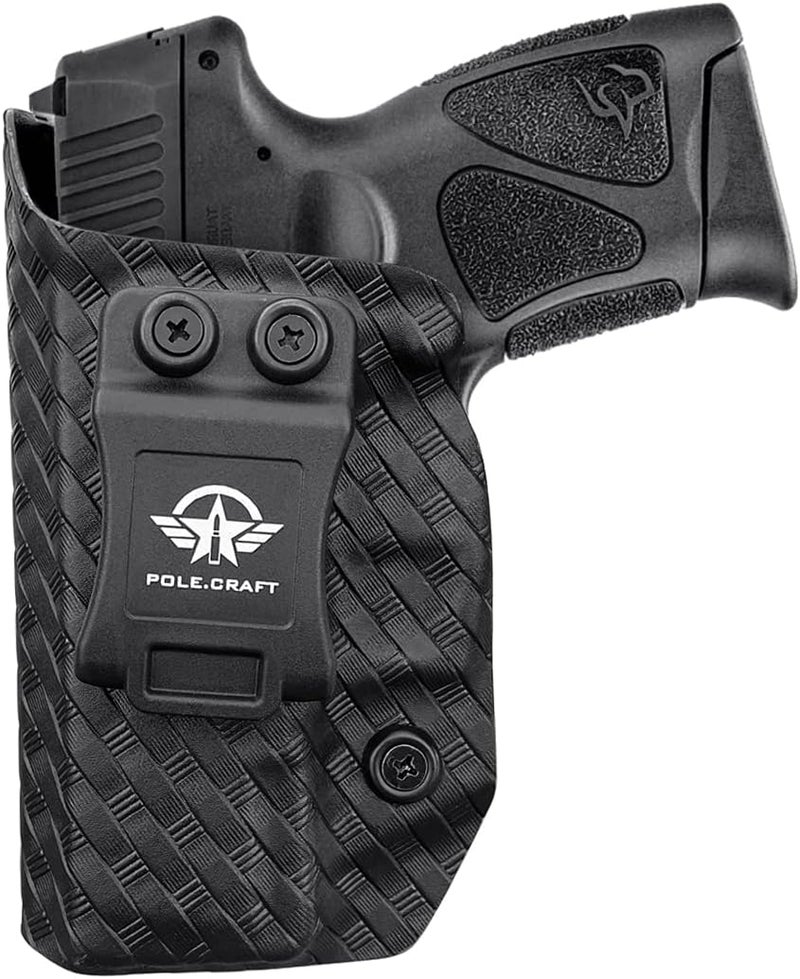 POLE.CRAFT Taurus G3C G2C Holster IWB Kydex Holster Taurus G3C / G2C / G2S / PT111 / PT140 9mm/.40- Inside Waistband Concealed Carry - Image 1