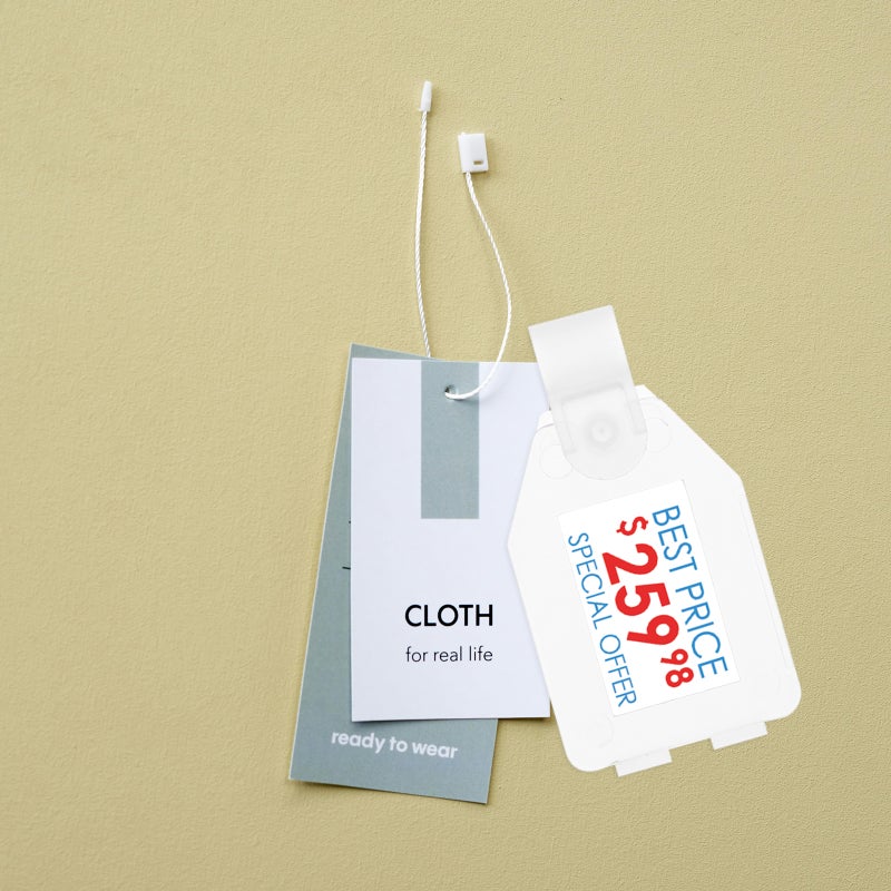 Transparent Label Holder, Durable Plastic for Easy Use, Ideal for Supermarket Shelves - Image 3