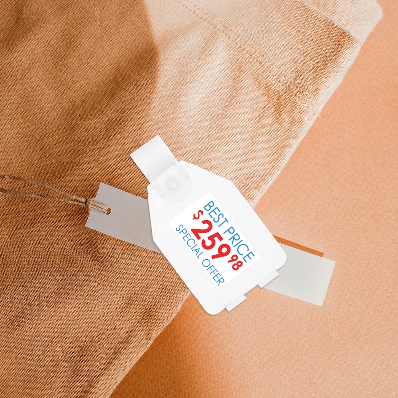 Transparent Label Holder, Durable Plastic for Easy Use, Ideal for Supermarket Shelves - Image 4