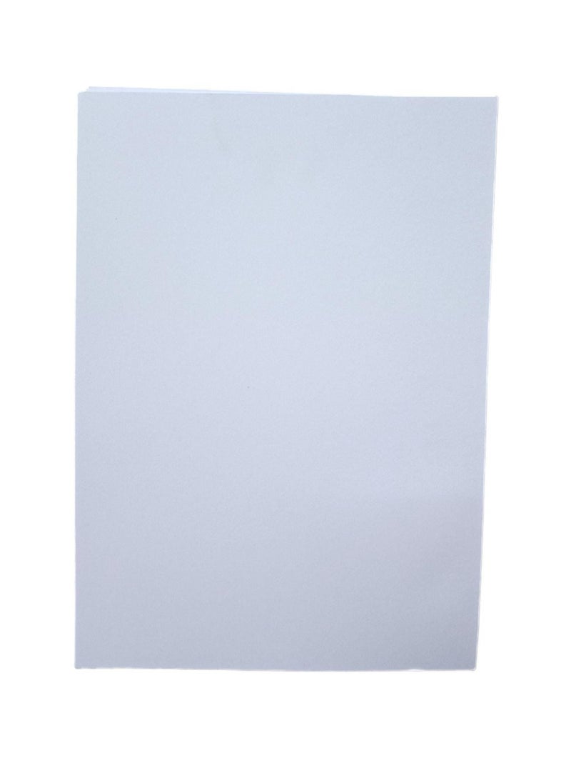 ROCO - A4 Plain Brief Card Stock Colour White - Image 1