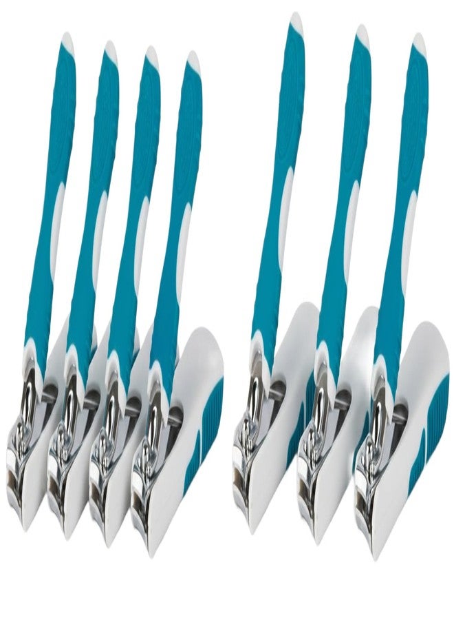 Bexter 7 Nail Clippers with Detachable Non-Slip Grip Stainless Steel Fingernail Clippers - Nail Care Set - Image 3