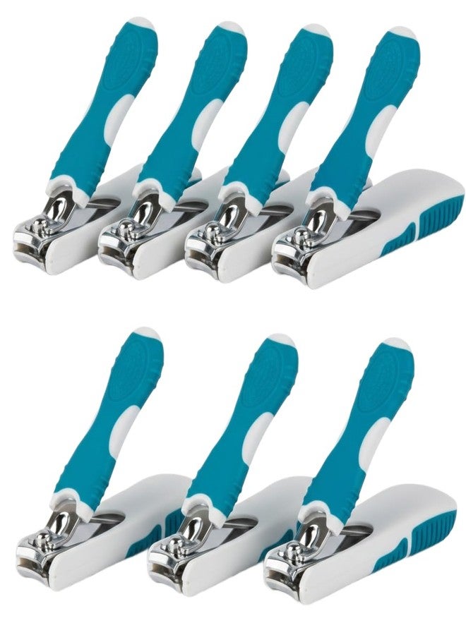 Bexter 7 Nail Clippers with Detachable Non-Slip Grip Stainless Steel Fingernail Clippers - Nail Care Set - Image 1