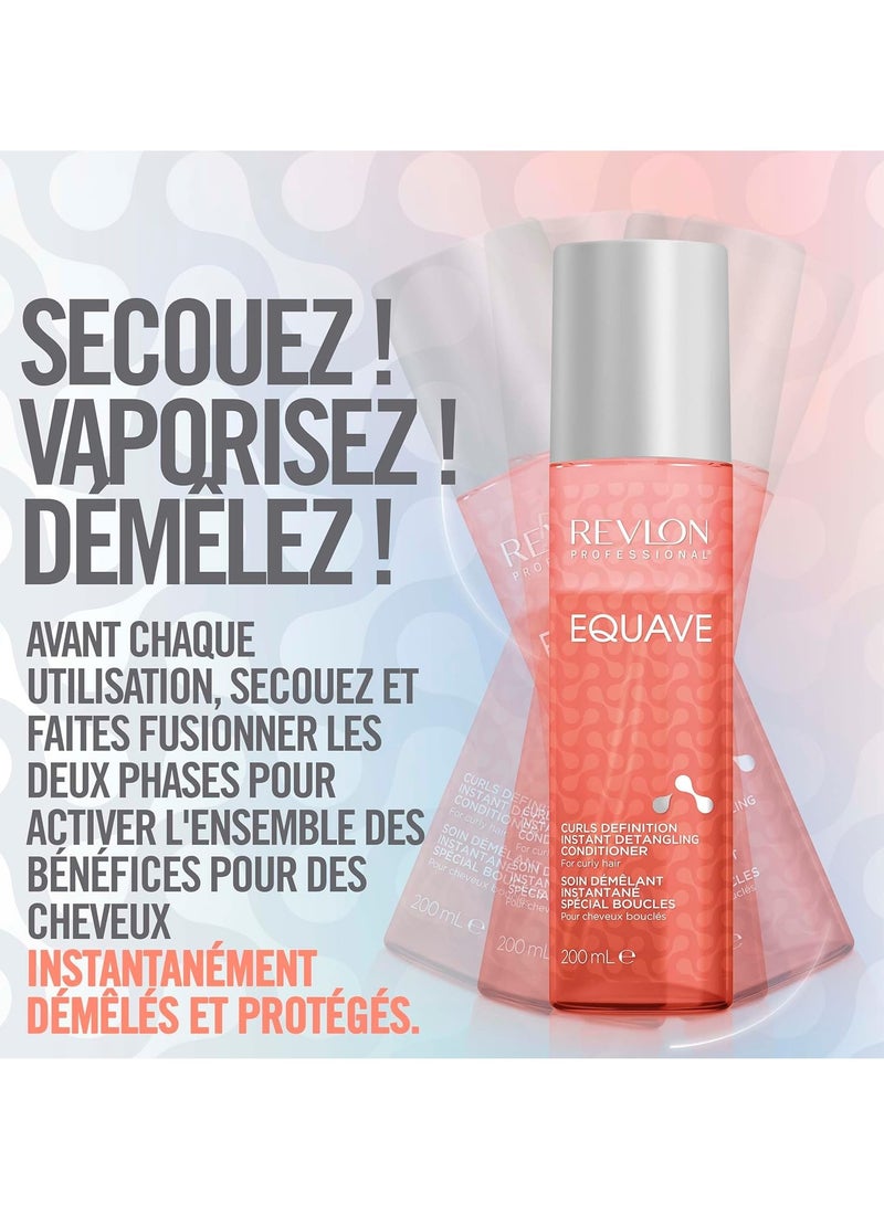 Revlon EQUAVE Curls Definition Instant Detangling Conditioner, 200 ml - Image 2