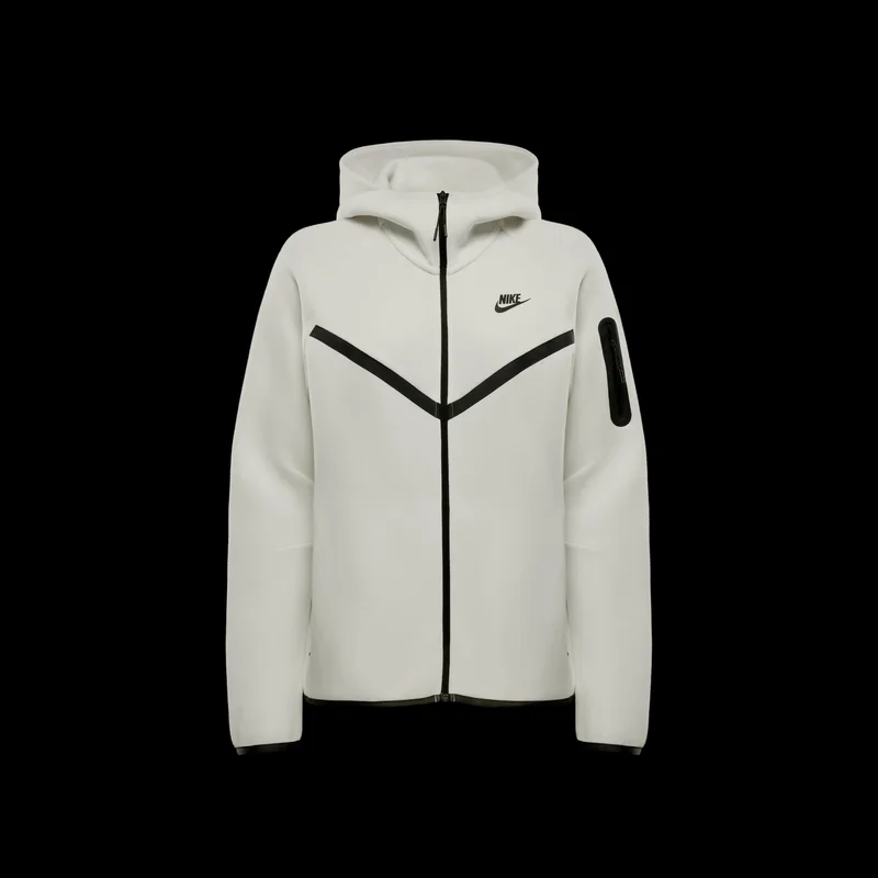 Nike Ivory Women's Sportswear Tech Fleece Windrunner Hoodie for Women | Best Price UAE