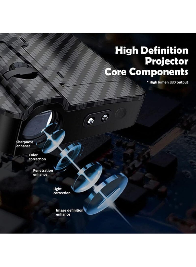 general Car Door Lights Logo Projector Set of 2 Wireless Car Door Logo Lights Projector Carbon Fibre Surface Battery Powered Courtesy Led Door Lights - Image 4