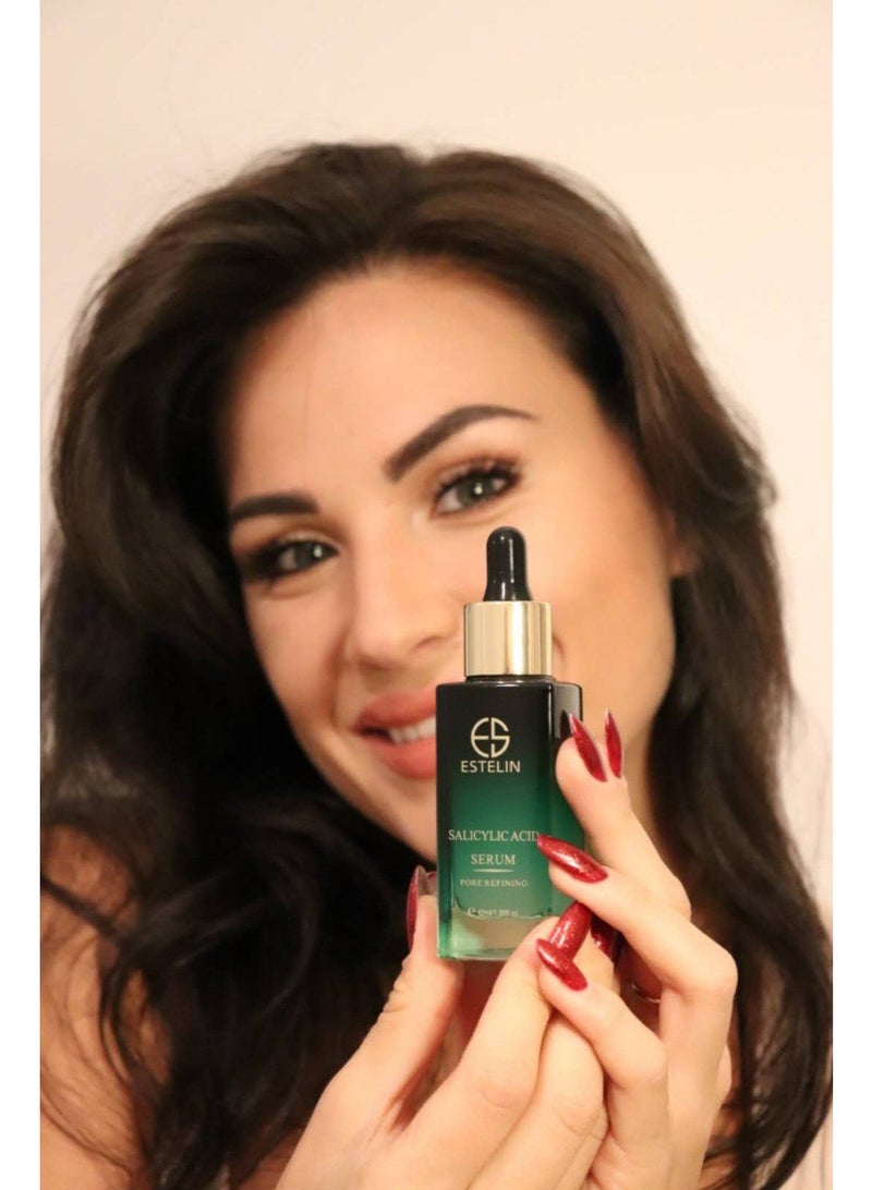 ESTELIN Salicylic Acid Serum for Pore Refining, Oil Control & Clear Skin 40 ml - Image 4
