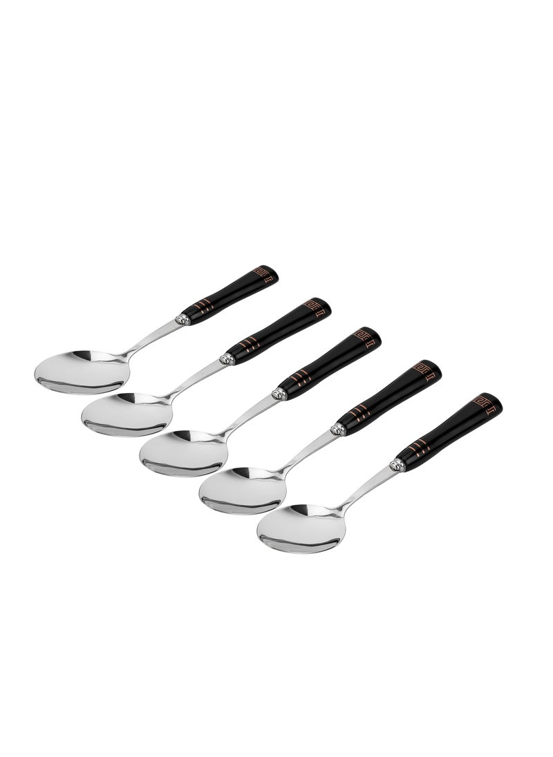DELCASA Delcasa Tea Spoon DC2978 Pack of 5, Stylish Finish  - Image 3