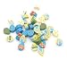 PEVOGON 100 Pcs Easter Egg Polymer Clay Beads Mixed Heishi Spacer Beads Supplies for DIY Bracelet Earring Necklace Jewelry Making - Image 2