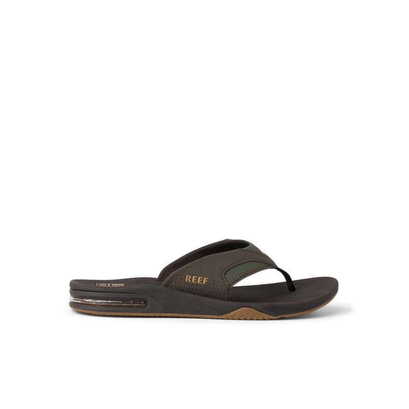Reef Fanning Mens Bottle Opener Flip Flop, Arch Support, Durable Outsole, Water Friendly, Brown/Gum, 8 - Image 5