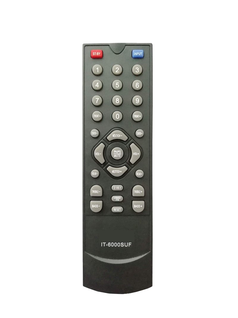 LipiWorld® IT-6000SUF Home Theatre System Remote Control (Suitable - F&D Home Theater Remote Old Exactly Same Will Only Work) Compatible for F & D Home Theater - Image 5