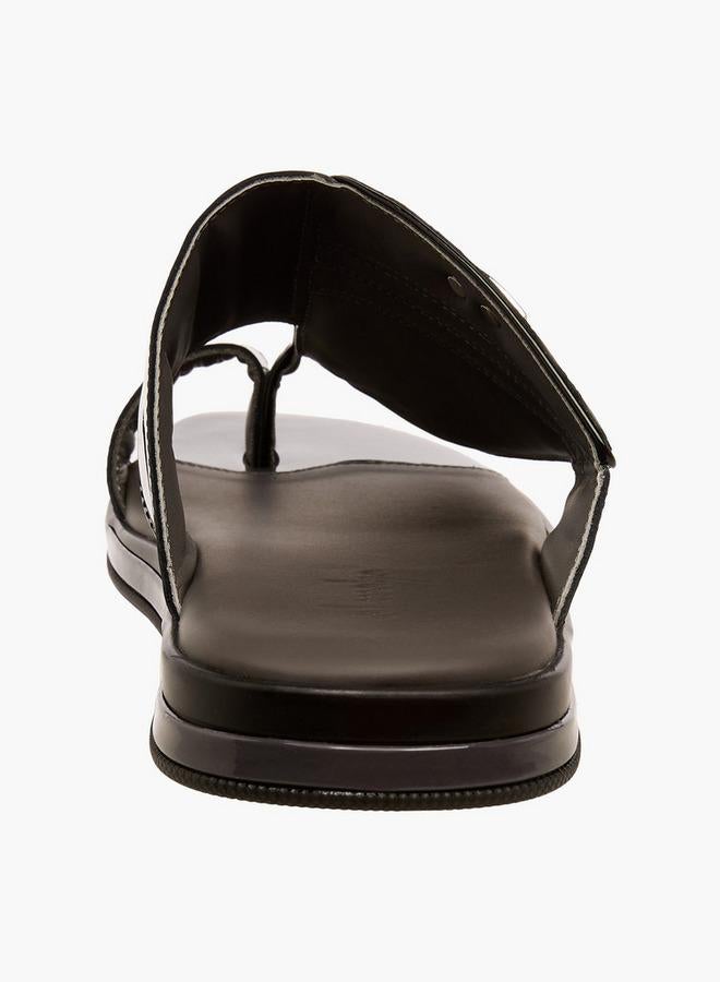 Al Waha Men Leather Arabic Sandals - Image 5