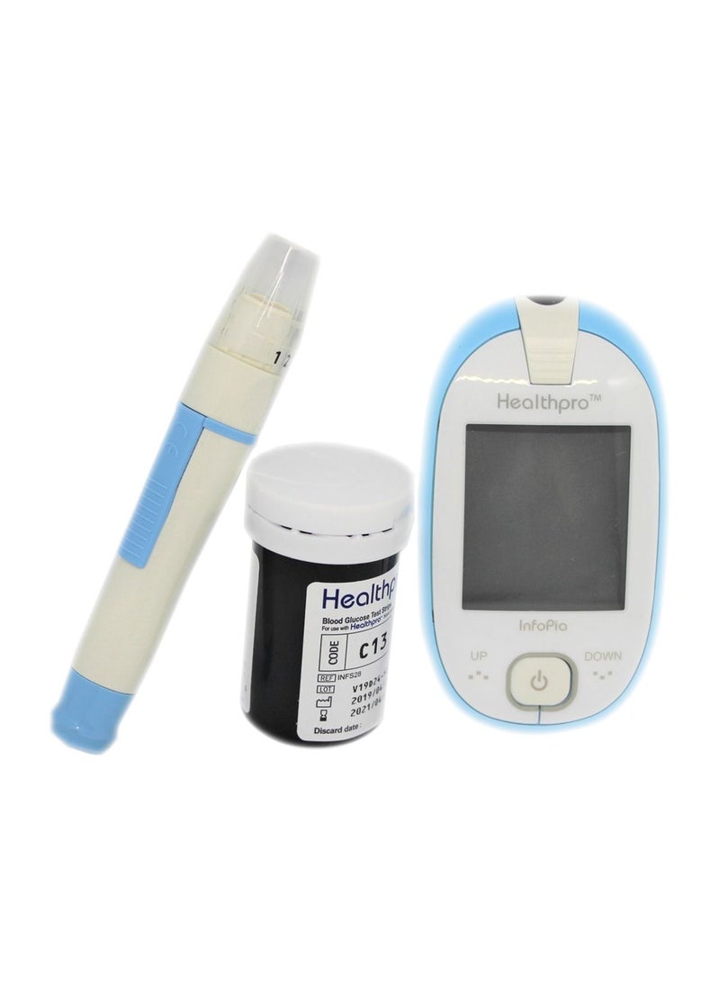 Health Pro HealthPro " Blood Glucose Meter For Self Testing "  - Image 5