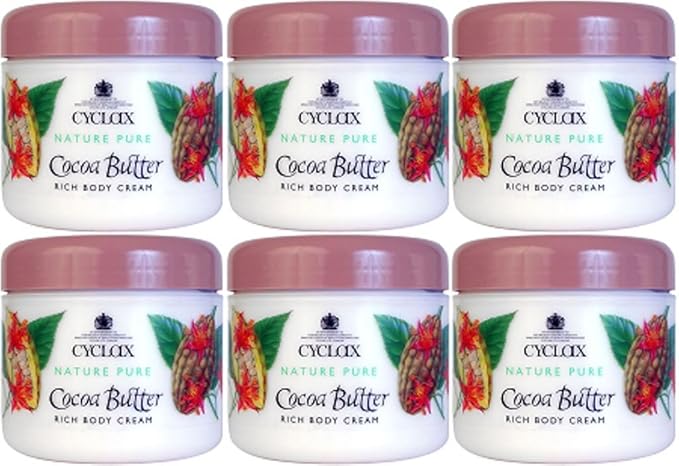 Cyclax Nature Pure Cocoa Butter Rich Body Cream 300ml Pack of 3