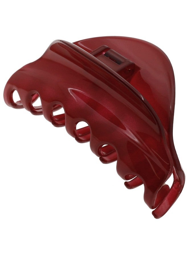 CAMILA Paris Cp2529 French Hair Clip For Women For Thick Hair For Long Curly Wavy Hair Red Girls Hair Claw Clips Jaw Styling Hair Accessories For Women Strong Hold No Slip Grip Made In France - Image 1