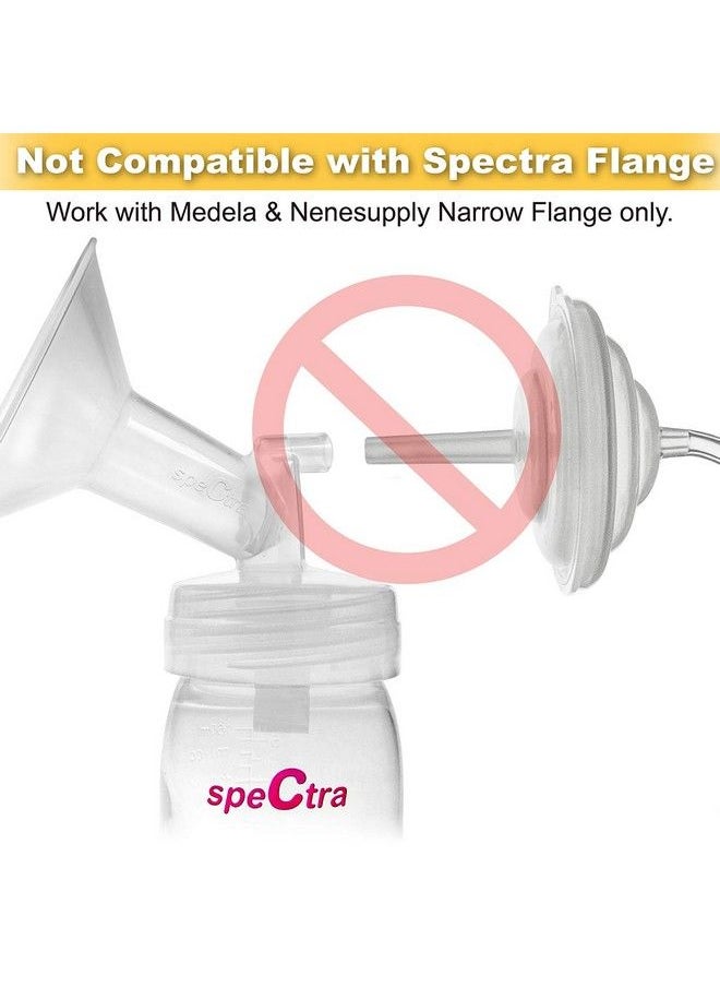 NENESUPPLY - Long Stem Backflow Protector Use Medela Pump Parts Breastshield On Spectra S1 S2 And 9 Plus Breastpumps. Not Original Spectra Pump Parts Inc 2 Long Backflow Protectors - Image 1