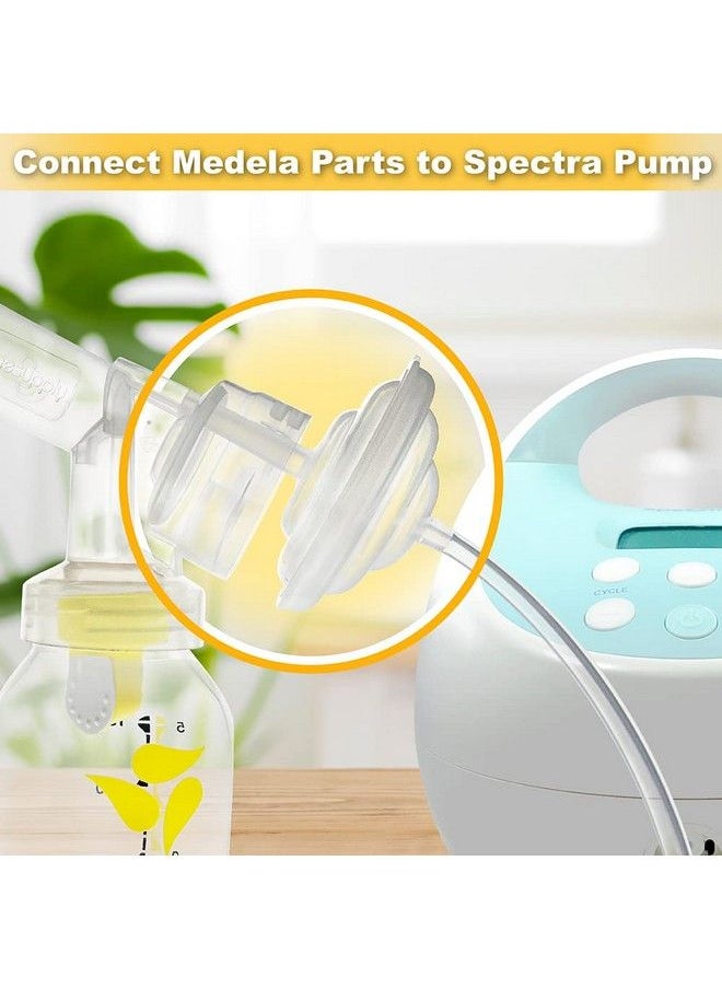 NENESUPPLY Long Stem Backflow Protector Use Medela Pump Parts Breastshield On Spectra S1 S2 And 9 Plus Breastpumps. Not Original Spectra Pump Parts Inc 2 Long Backflow Protectors  - Image 5