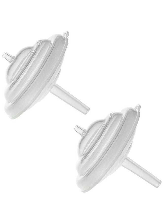 NENESUPPLY Long Stem Backflow Protector Use Medela Pump Parts Breastshield On Spectra S1 S2 And 9 Plus Breastpumps. Not Original Spectra Pump Parts Inc 2 Long Backflow Protectors  - Image 2