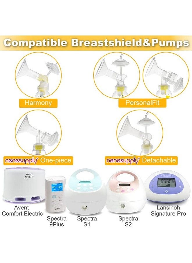 NENESUPPLY Long Stem Backflow Protector Use Medela Pump Parts Breastshield On Spectra S1 S2 And 9 Plus Breastpumps. Not Original Spectra Pump Parts Inc 2 Long Backflow Protectors  - Image 4