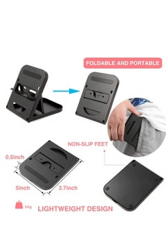 SYOSI Fit for Nintendo Switch Stand for Switch LITE Stand Foldable Adjustable and Portable table play stand for N switch console playing and charging Compatible with for ipad for Mini for iPad Pro Air  - Image 4