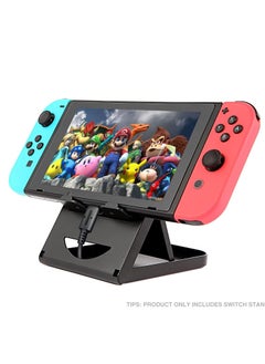 Fit for Nintendo Switch Stand for Switch LITE Stand Foldable Adjustable and Portable table play stand for N switch console playing and charging Compatible with for ipad for Mini for iPad Pro Air