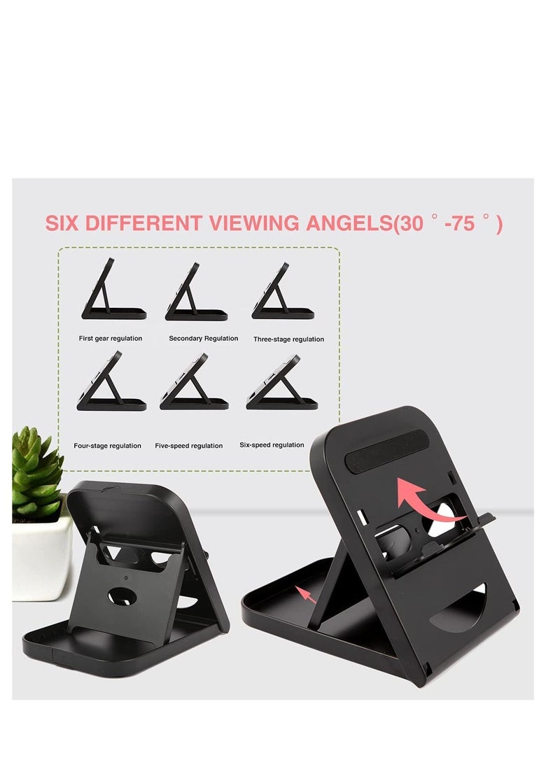 SYOSI - Fit for Nintendo Switch Stand for Switch LITE Stand Foldable Adjustable and Portable table play stand for N switch console playing and charging Compatible with for ipad for Mini for iPad Pro Air - Image 1