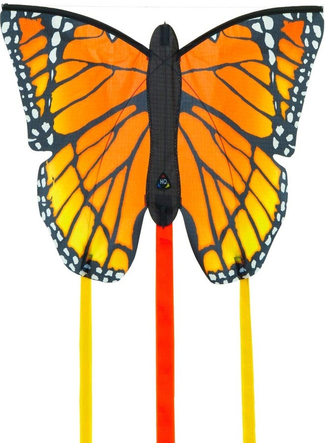 HQ Kites Monarch R Butterfly Kite 20 Inch Single - Line Kite with Tail - Active Outdoor Fun for Ages 5 and Up - Image 1