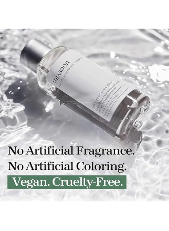 MIXSOON Galactomyces Ferment Essence 3.38 fl oz / 100ml | 100% Galactomyces Repair Boosting Serum for Uneven and Dull Skin | Vegan, Cruelty-Free - Image 3