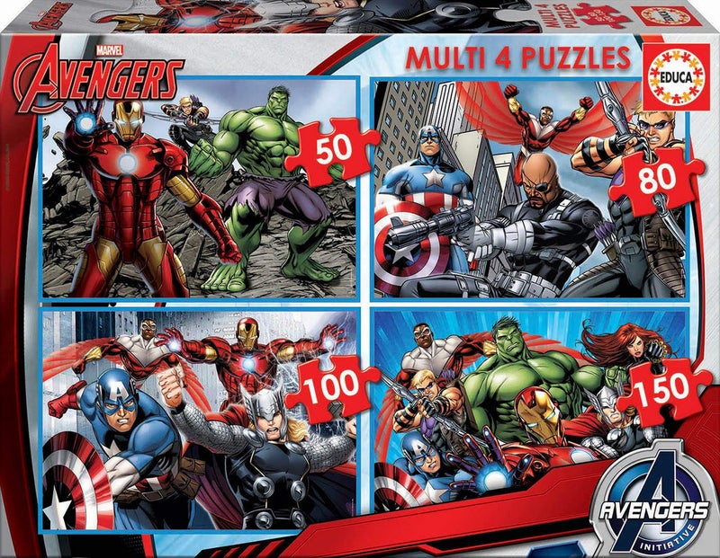 Educa Avengers Multi Puzzles - 500111599 - Image 1