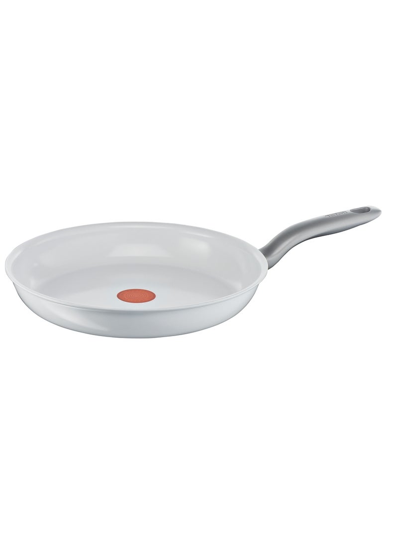 Tefal - Tefal C90804 Ceramic Control Induction Frying Pan 24cm Ceramic Coating For Searing And Crispy Results Thermo-Spot Temperature Indicator Induction Cooker Compatible For All Types Of Stoves - Image 1
