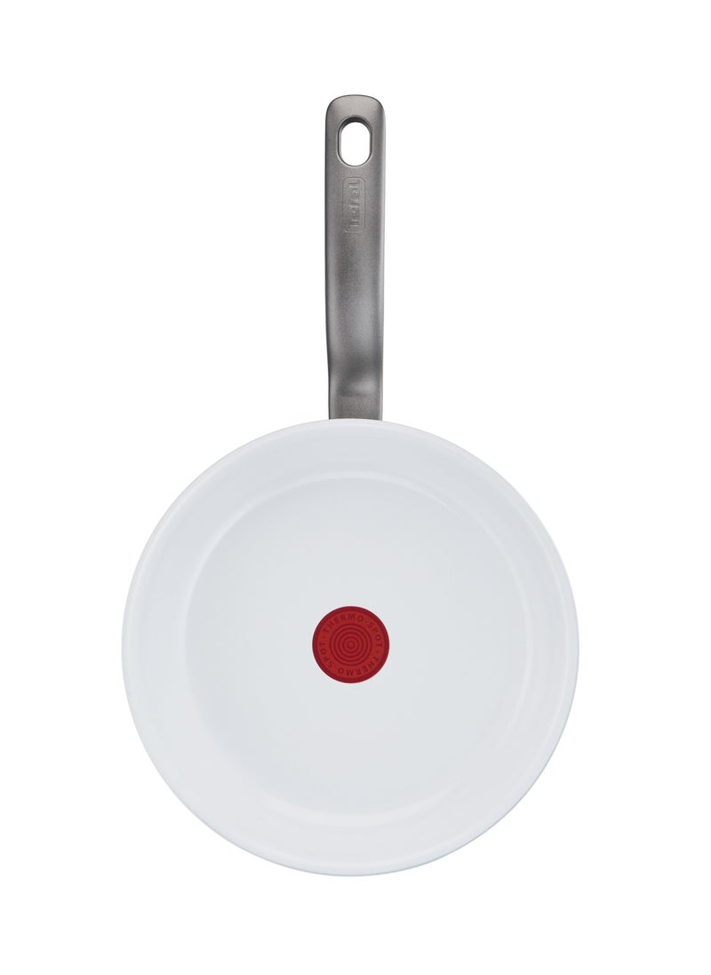 Tefal - Tefal C90804 Ceramic Control Induction Frying Pan 24cm Ceramic Coating For Searing And Crispy Results Thermo-Spot Temperature Indicator Induction Cooker Compatible For All Types Of Stoves - Image 1
