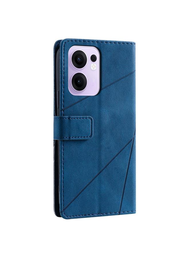 erorex Case For OPPO Reno13 F 5G Global/ 4G India Skin Feel Splicing Leather Phone Case - Image 3