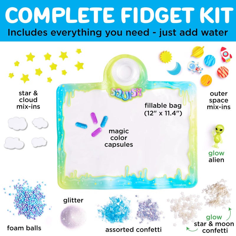 Creativity for Kids Super Squish Fidget Bag: Outer Space - DIY Craft Kits for Boys and Girls, Sensory Toys for Ages 6-8+, Galaxy Slime Space Toys and Gifts for Kids - Image 3