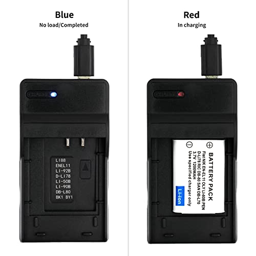 Norifon EN-EL11 USB Charger for Nikon Coolpix S550, Coolpix S560 Camera and More - Image 4