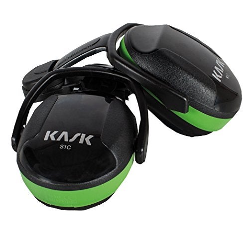 Kask SC1 Green Ear Defenders (fits Super Plasma & Zenith Helmets) - Image 4