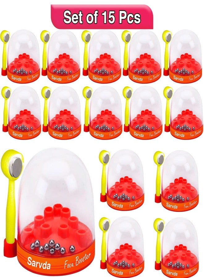 Sarvda Birthday Return Gift Options - Pack of 2, 6, 10, 15, 20, 24 | Brainvita, Ball Fall, Rainbow Spring Puzzle, Stress Relief Toy (Pack of 15, Magnetic Drop Game) - Image 2