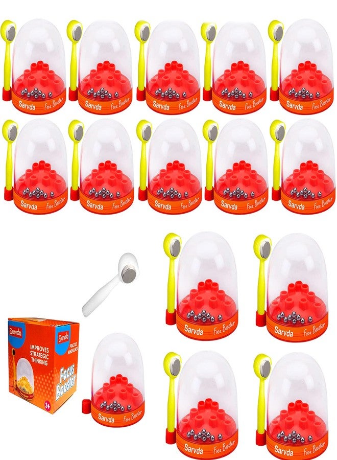 Sarvda Birthday Return Gift Options - Pack of 2, 6, 10, 15, 20, 24 | Brainvita, Ball Fall, Rainbow Spring Puzzle, Stress Relief Toy (Pack of 15, Magnetic Drop Game) - Image 1