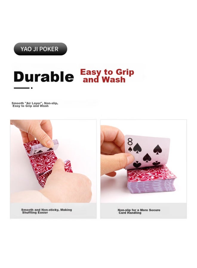 Yaoji Playing Cards 990 Durable Cards For Texas Hold'em, Guandan, And Doudizhu Pack Of 50 Decks - Image 2