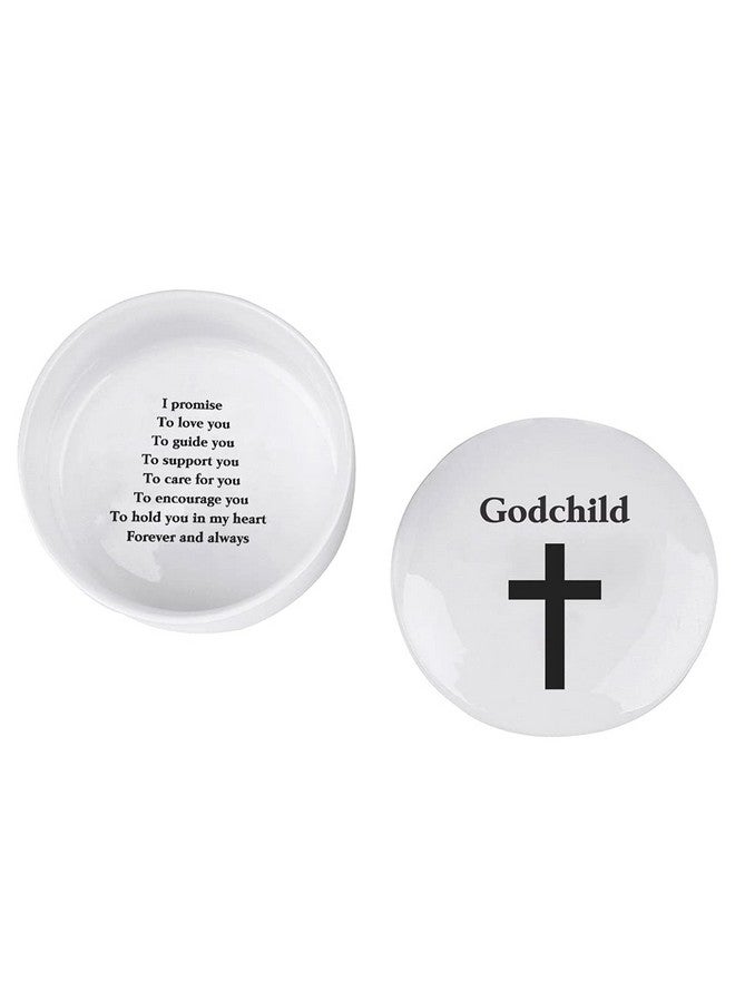 kullder Baby Baptism/Dedication/Christening Keepsake Baptism Gift for Boy Girl from Godparents, Precious Moments Girl Boy With Praying Cross, Godchild, Baptism, Baby Shower, Godchild Christmas from Godmother - Image 4