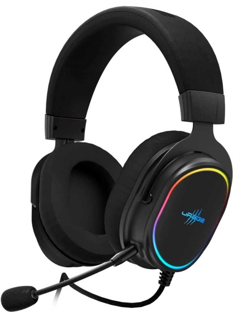 Urage"SoundZ 800 7.1" Gaming Headset, black - Image 1