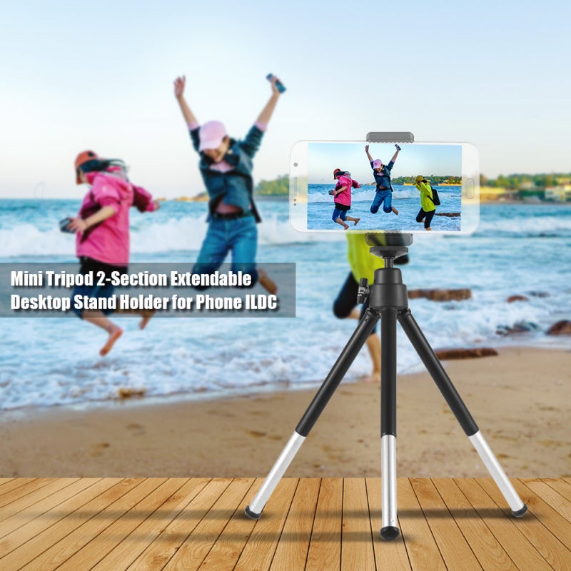 Flexible Tripod 13.1-18.2cm Adjustable Height - 360° Rotatable Mini Ball Head Phone Tripod for ILDC, Phone Photography - Image 2