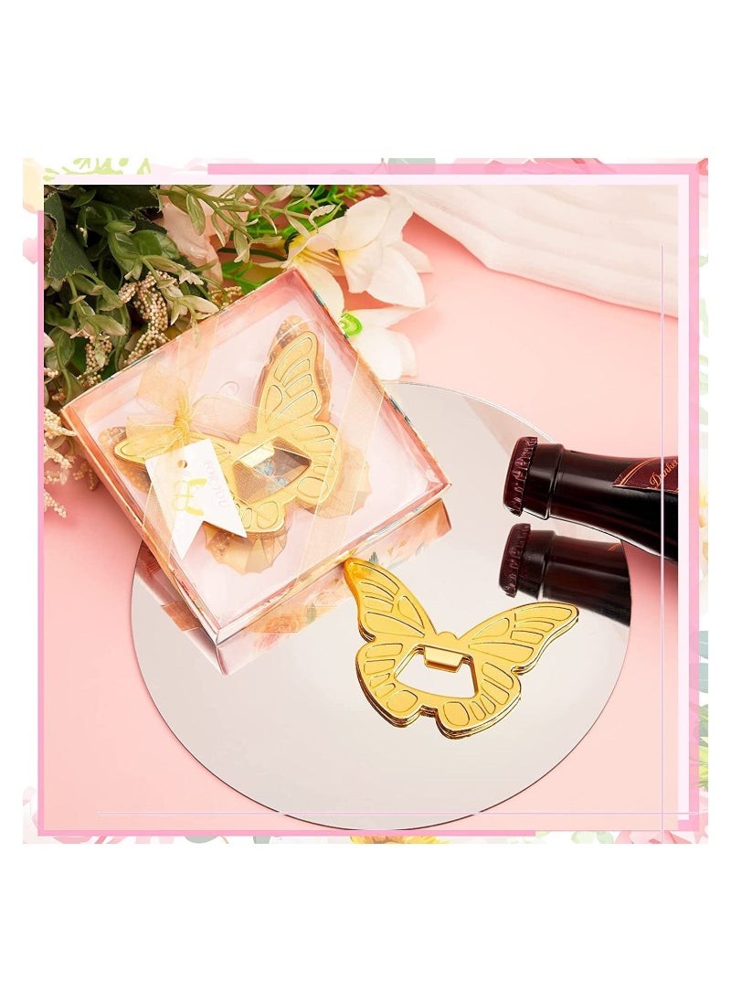 SYOSI - Butterfly Bottle Opener, 5 Pcs Wedding Favors Party Favors with Exquisite Packaging Box Wedding Gifts For Guests Wedding Baby Shower Souvenirs Party Supplies, Creative Wedding Gift - Image 1