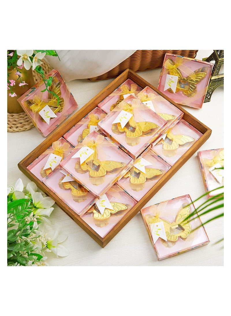 SYOSI - Butterfly Bottle Opener, 5 Pcs Wedding Favors Party Favors with Exquisite Packaging Box Wedding Gifts For Guests Wedding Baby Shower Souvenirs Party Supplies, Creative Wedding Gift - Image 1